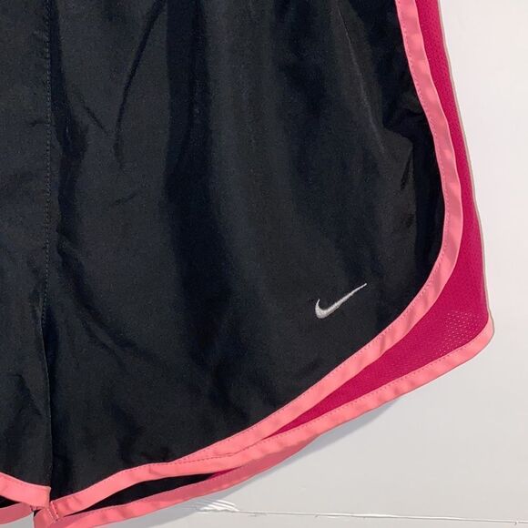 Riccardo Tisci x Nike Women's Pink Black Colorblock Dri-Fit Running Shorts Small - Picture 5 of 8